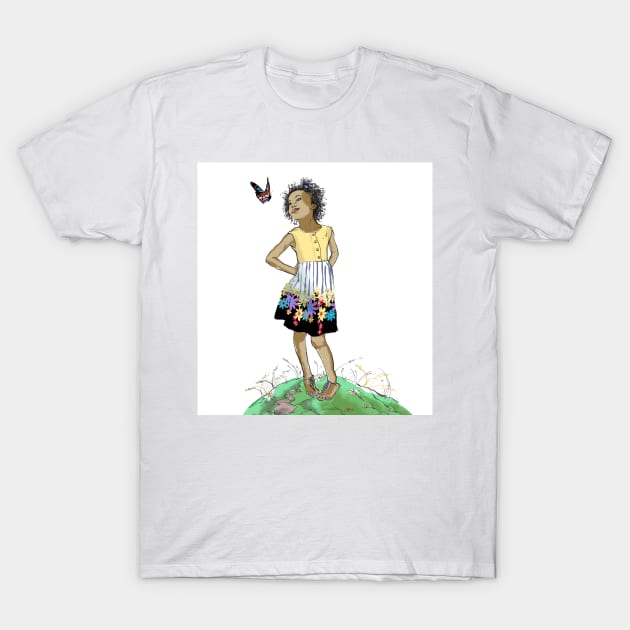 "Lily" T-Shirt by Keithhenrybrown